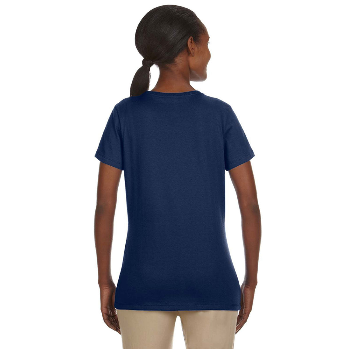 Jerzees Women's J Navy Dri-Power Active T-Shirt: A Stylish and Functional Choice