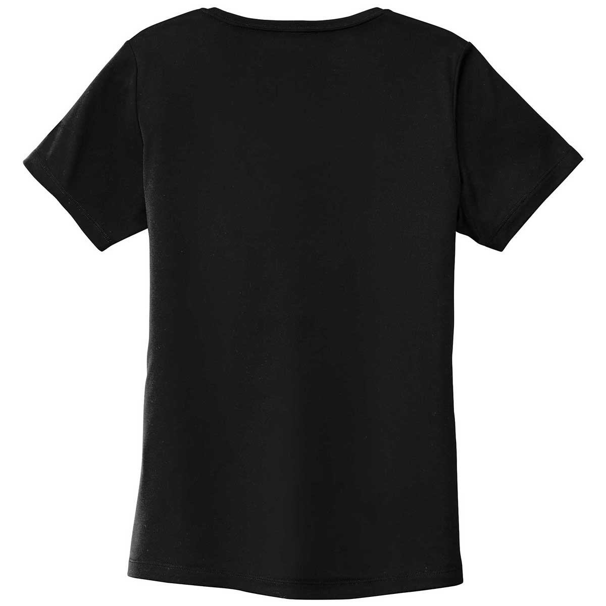 Sport-Tek Women's Black Posi-UV Pro Scoop Neck Tee: The Ultimate Versatile Tee