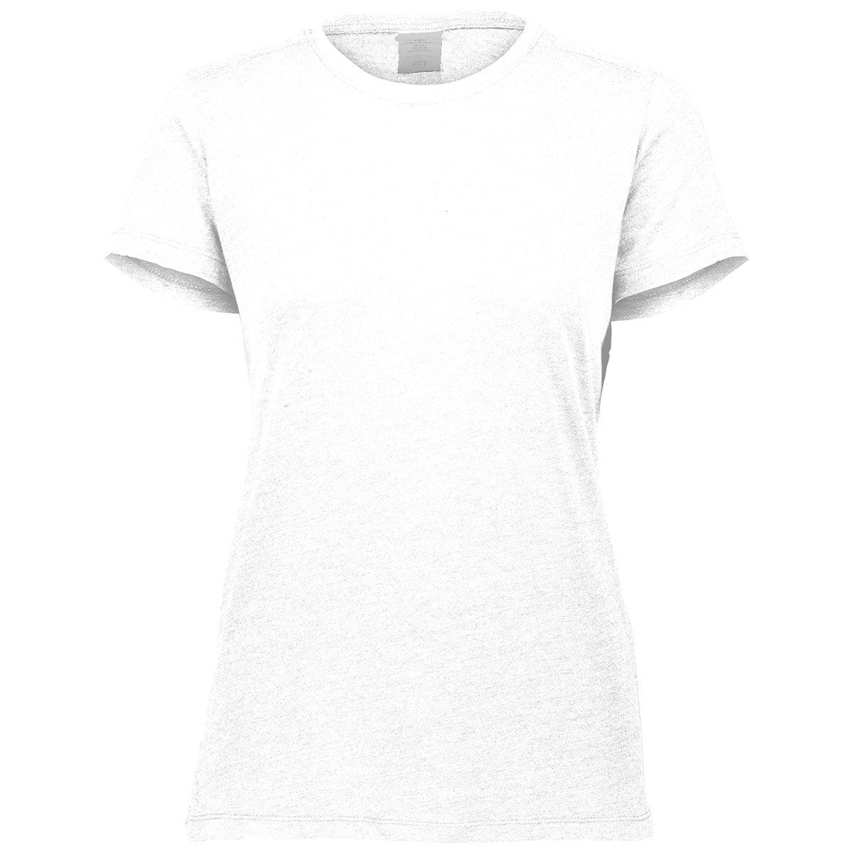 Augusta Sportswear Women's Stunning White Tri-Blend Tee