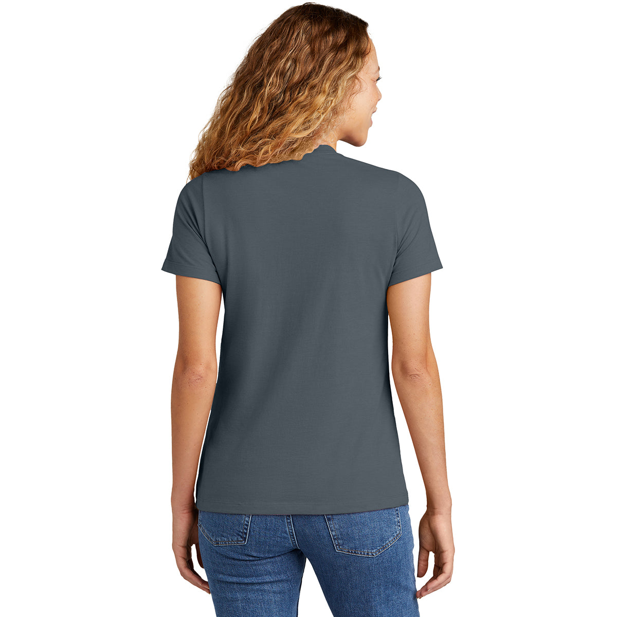 Gildan Women's Stunning Steel Blue Softstyle CVC T-Shirt