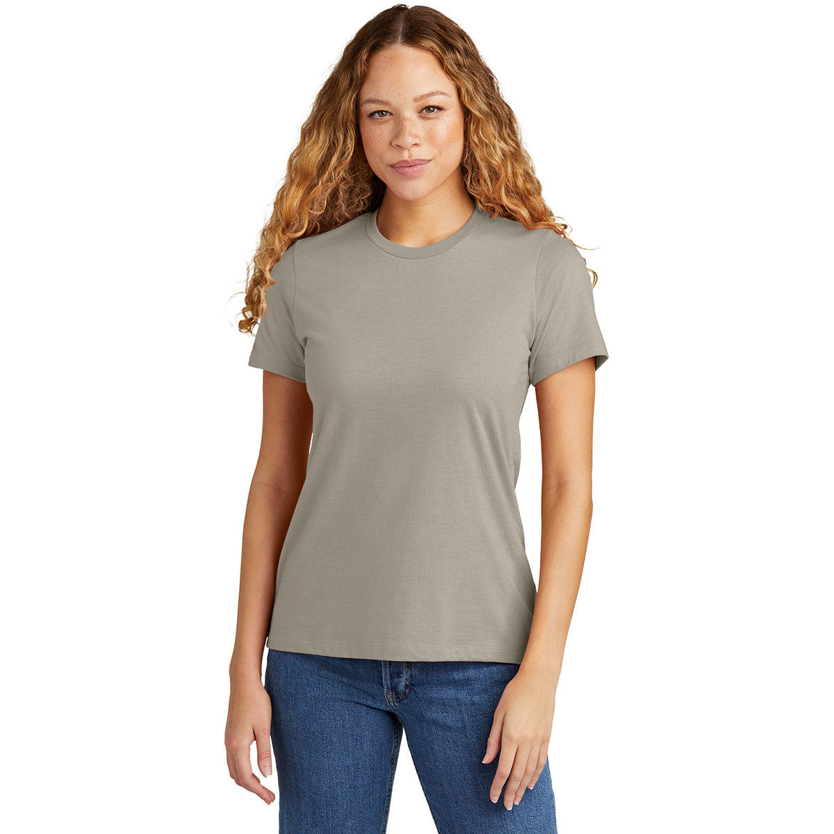 Gildan Women's Softstyle CVC Slate T-Shirt - A Stylish Team Essential