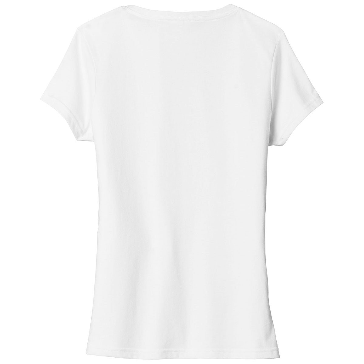 Port & Company Women's White Fan-Favorite Blend V-Neck Tee: A Must-Have for Corporate Events