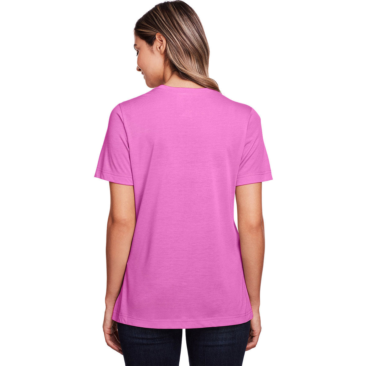 Core 365 Women's Charitable Pink Fusion ChromaSoft Performance T-Shirt
