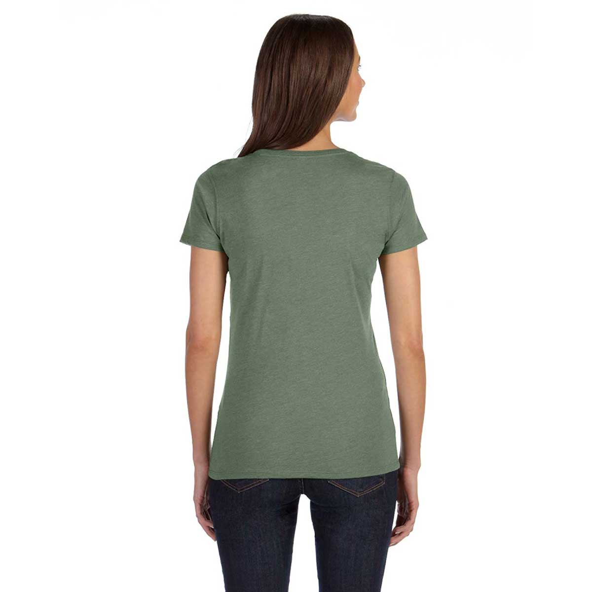 Econscious Women's Asparagus Blended Sustainable T-Shirt: A Stylish and Comfortable Choice