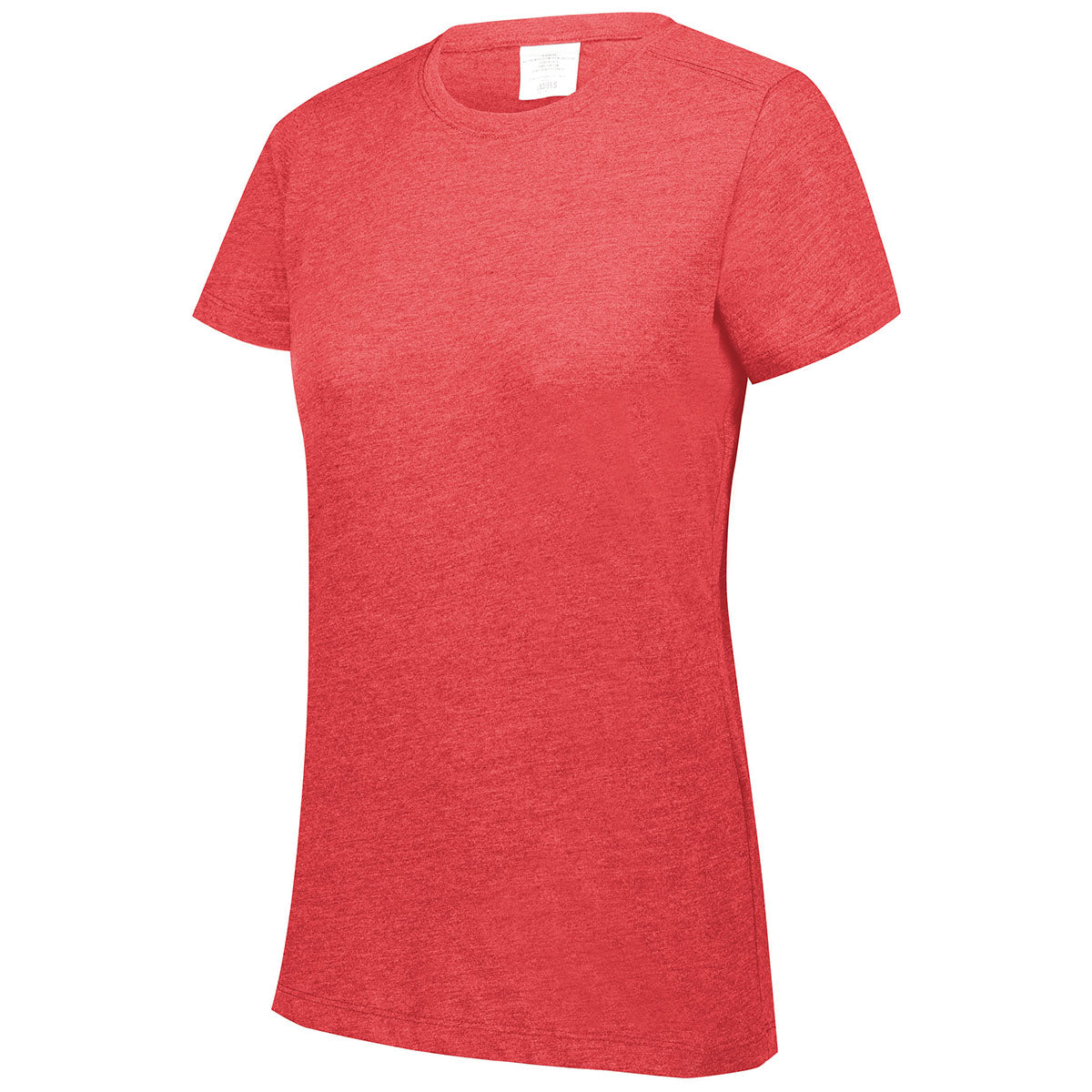 Augusta Sportswear Women's Stunning Red Heather Tri - Blend Tee