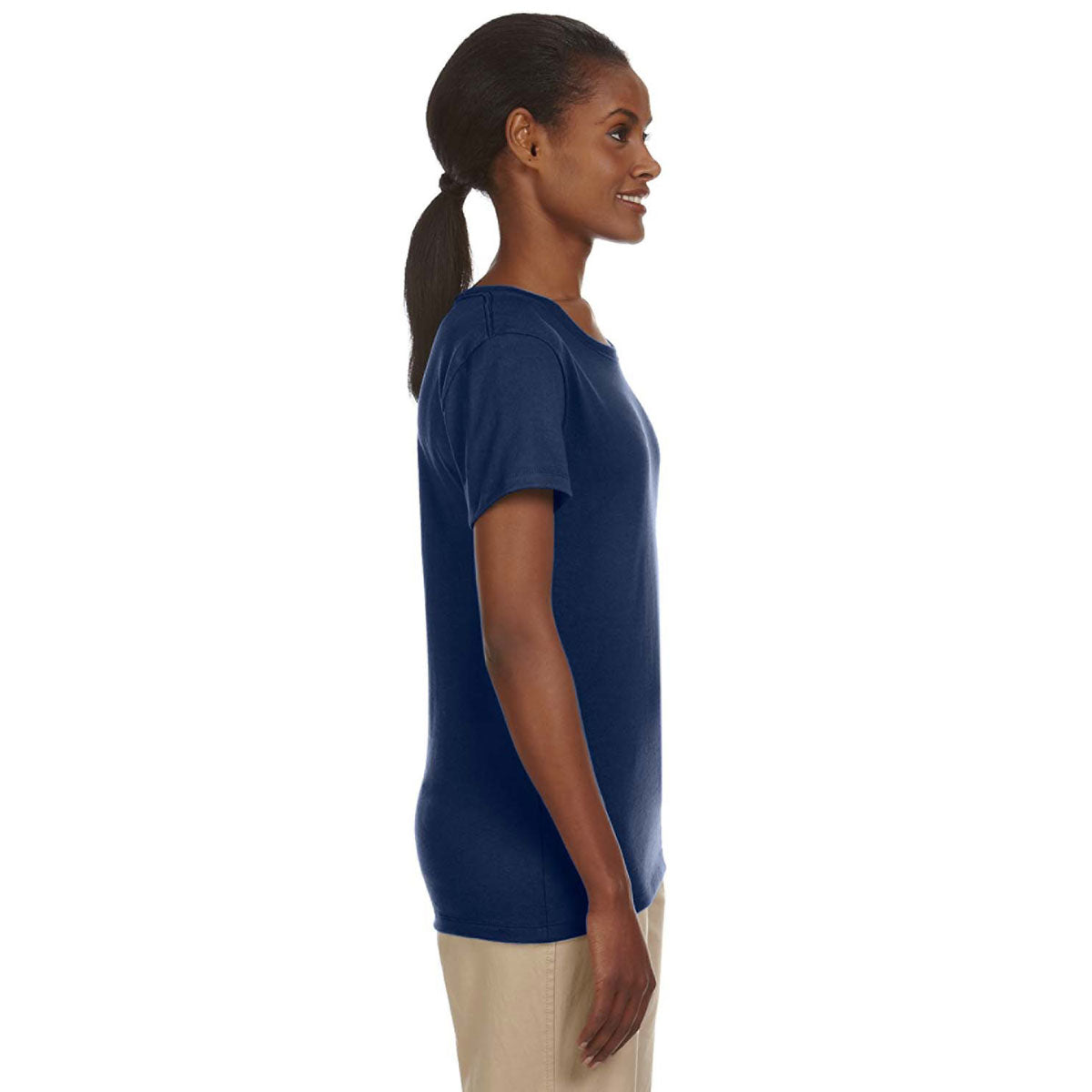 Jerzees Women's J Navy Dri-Power Active T-Shirt: A Stylish and Functional Choice