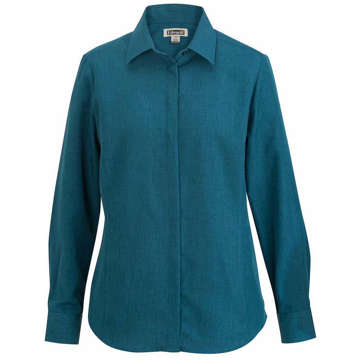 Edwards Women's Stunning Caribbean Blue Café Batiste Shirt