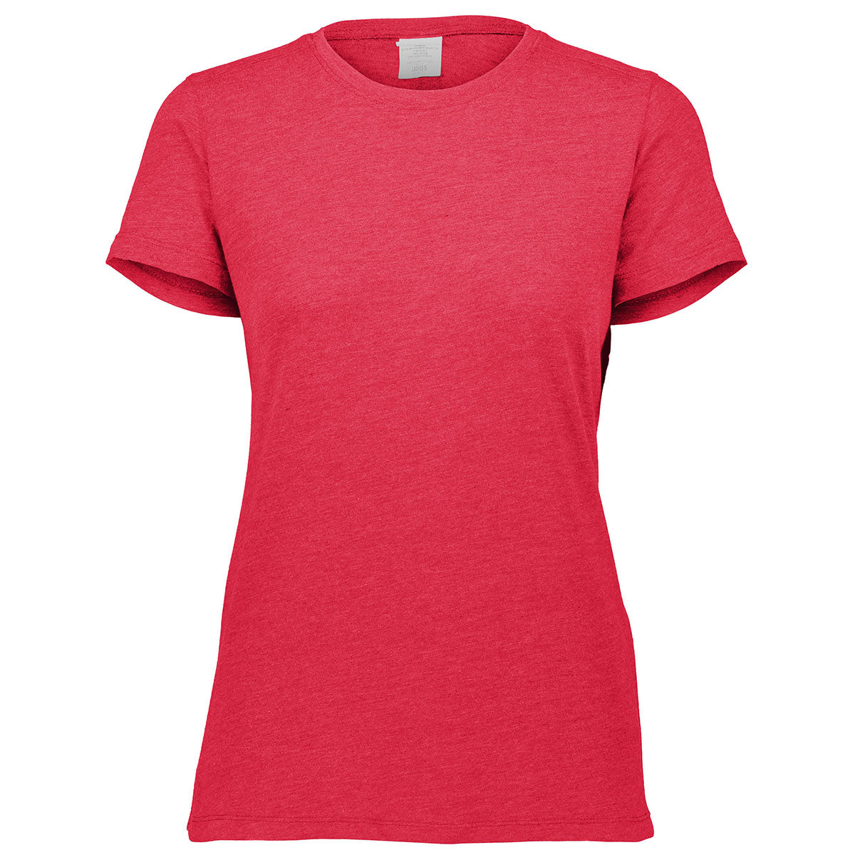 Augusta Sportswear Women's Stunning Red Heather Tri - Blend Tee