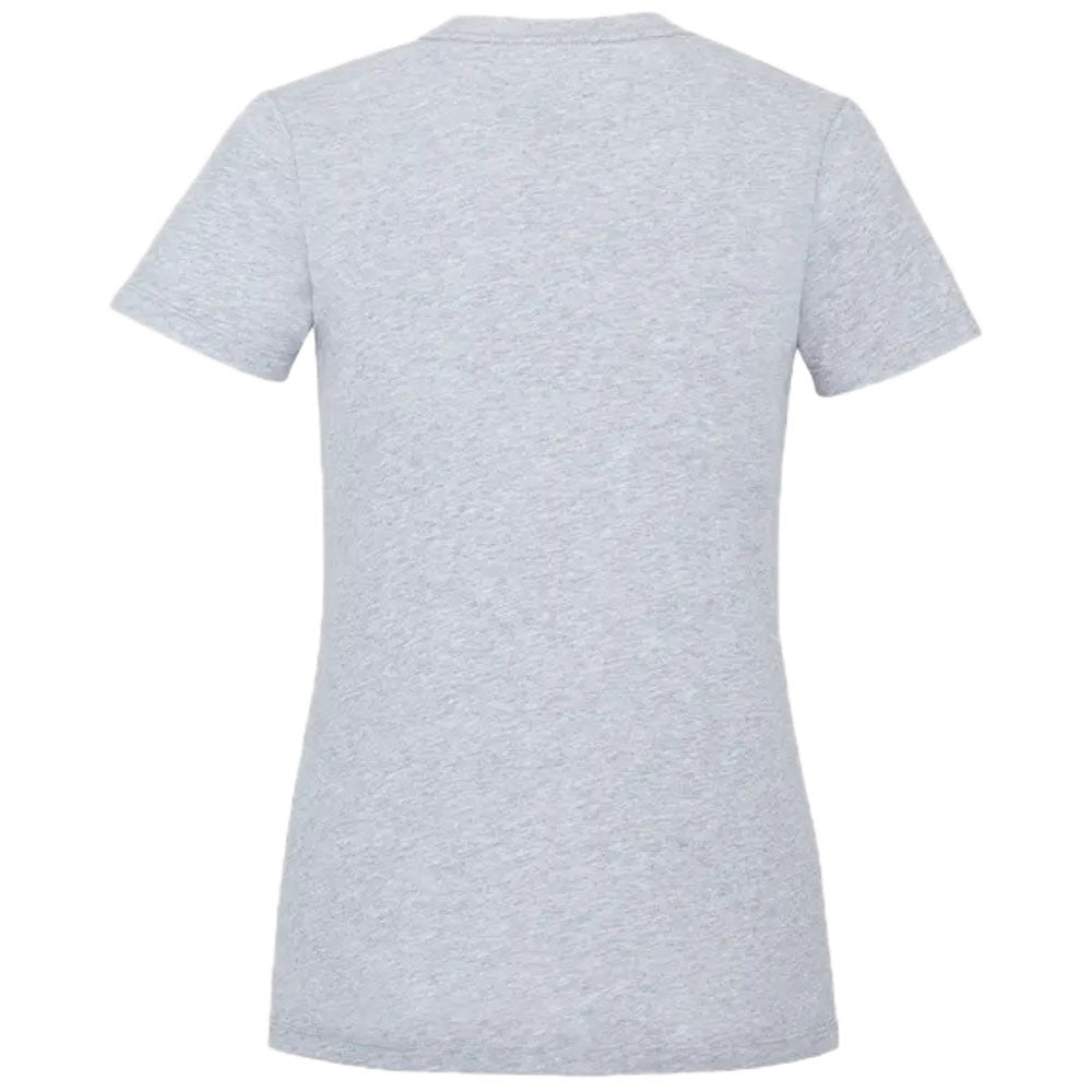 Elevate Women's Heather Grey Somoto Eco Short Sleeve T-Shirt - Stylish and Sustainable