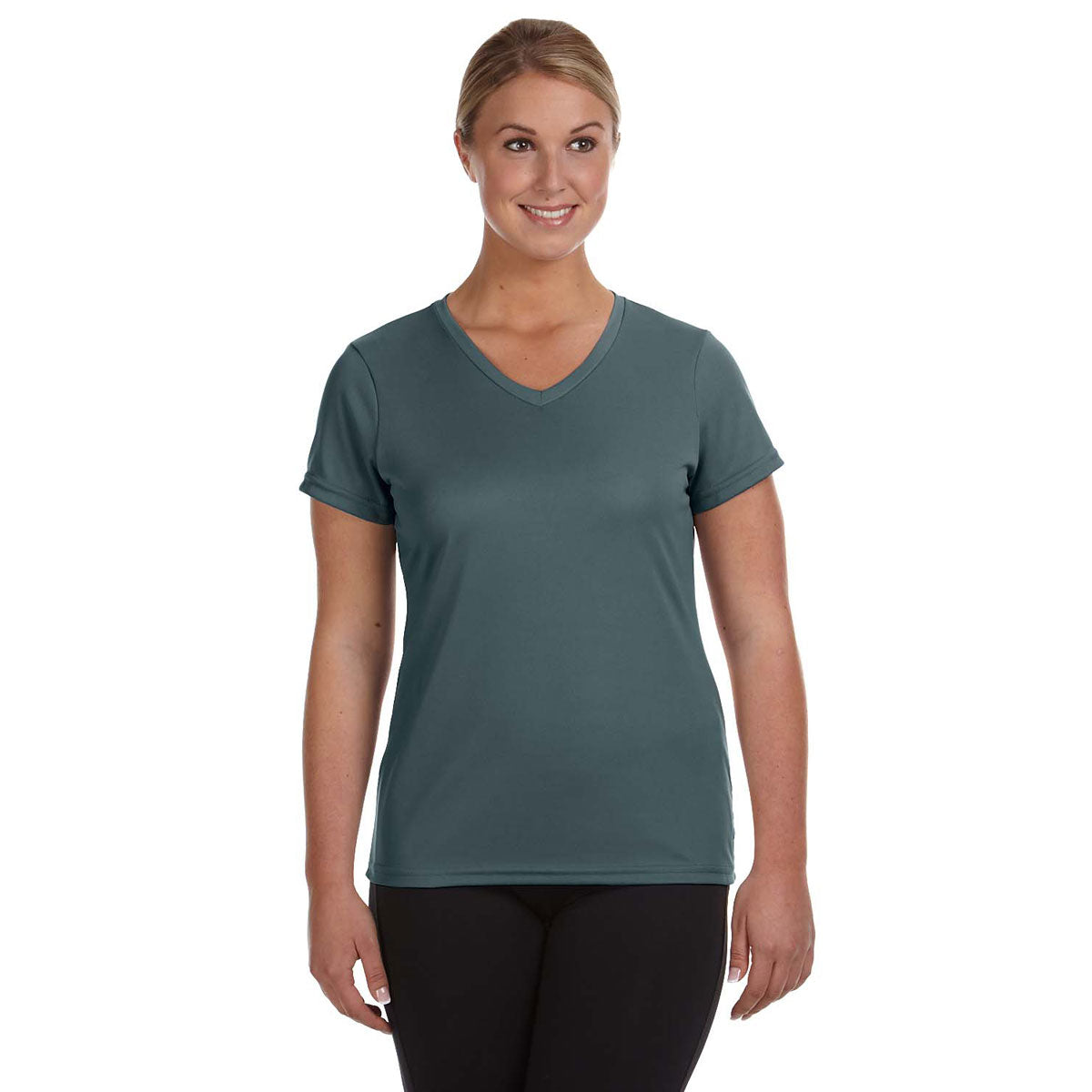 Augusta Sportswear Women's Graphite Wicking T-Shirt - A Must-Have for Active Women!
