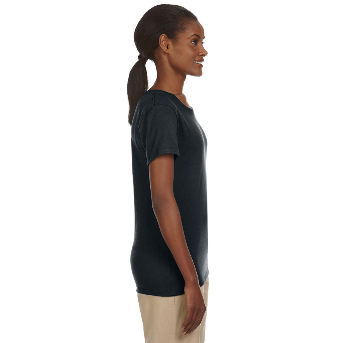 Jerzees Women's Black 5.6 Oz. Dri-Power Active T-Shirt: A Stylish and Functional Choice!
