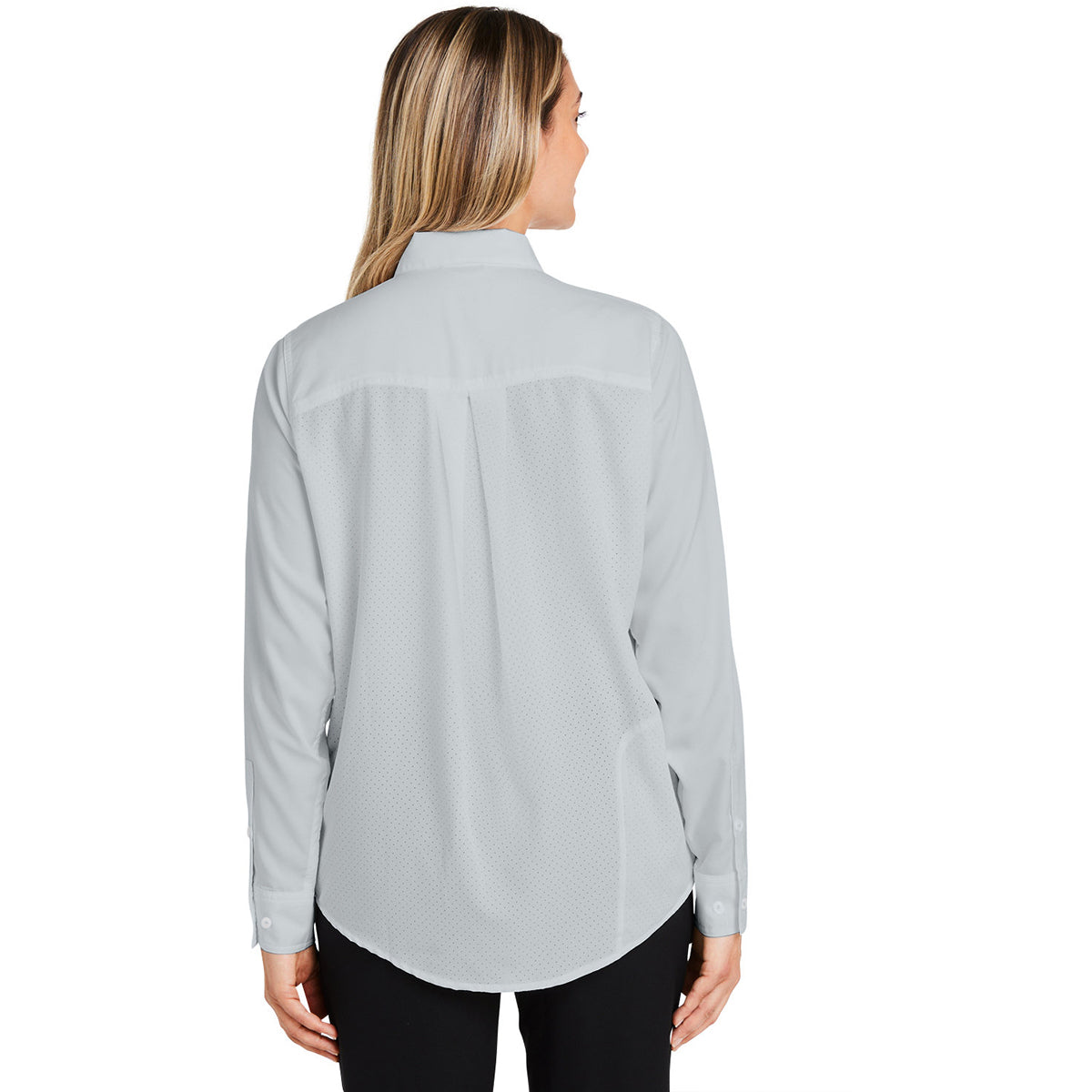 HUK Women's Harbor Mist Tide Point Stunning Long Sleeve Shirt