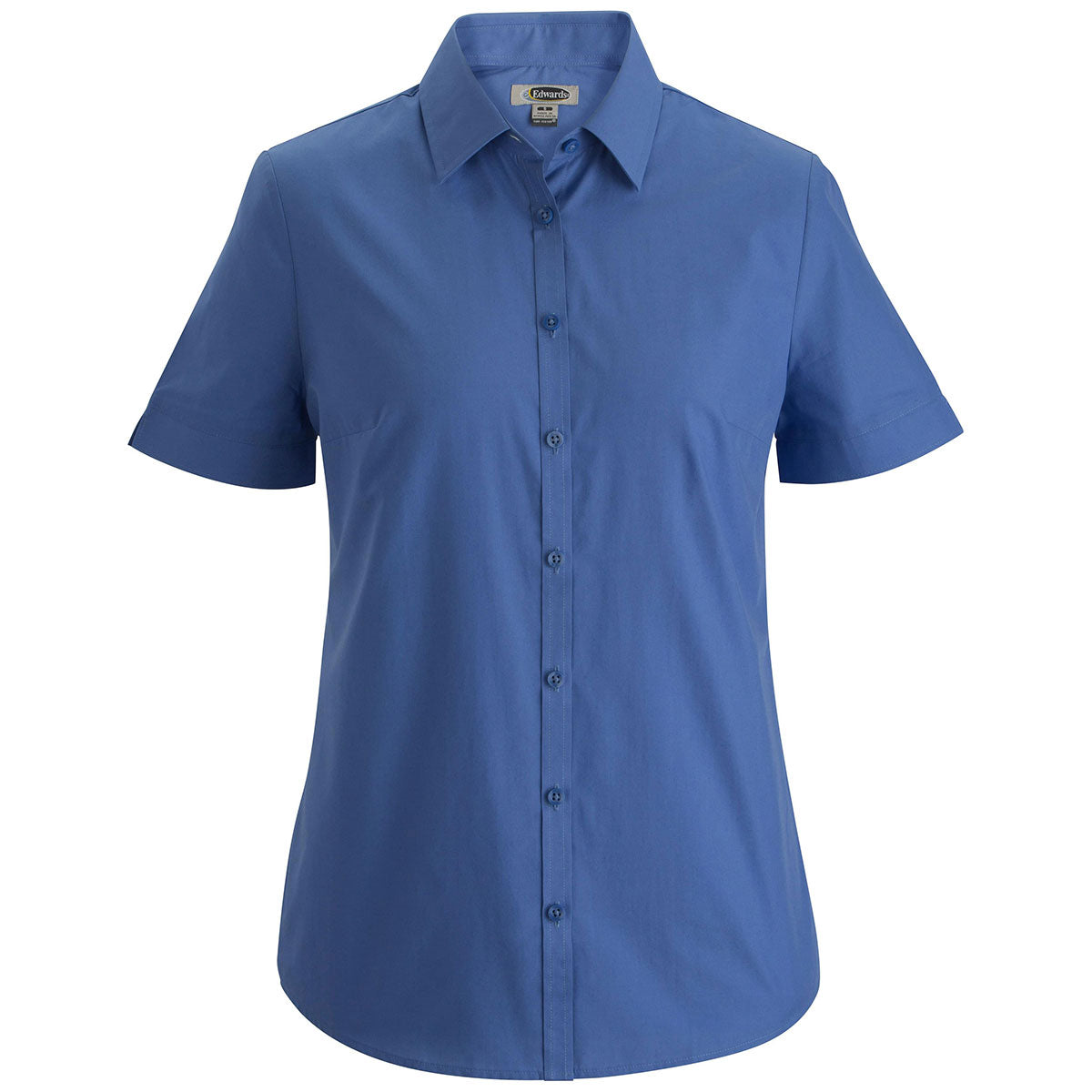 Edwards Women's Stunning French Blue Broadcloth Shirt