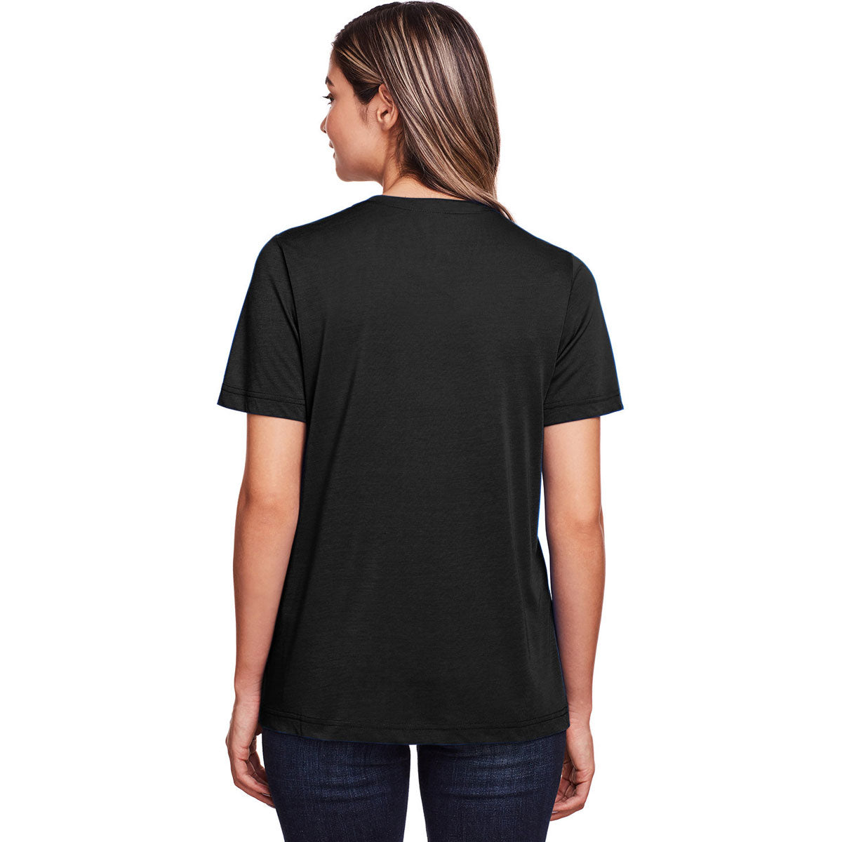 Core 365 Women's Black Fusion ChromaSoft Performance T-Shirt - The Ultimate Activewear