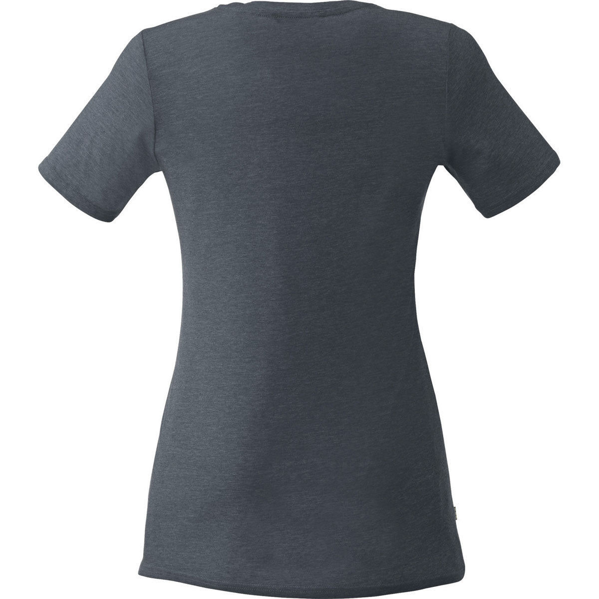 Elevate Women's Navy Heather Sarek Short Sleeve T-Shirt - The Ultimate Branding Essential