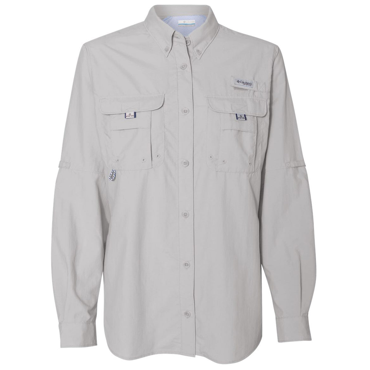 Columbia Women's Cool Grey PFG Bahama Long Sleeve Shirt - Your Outdoor Essential!