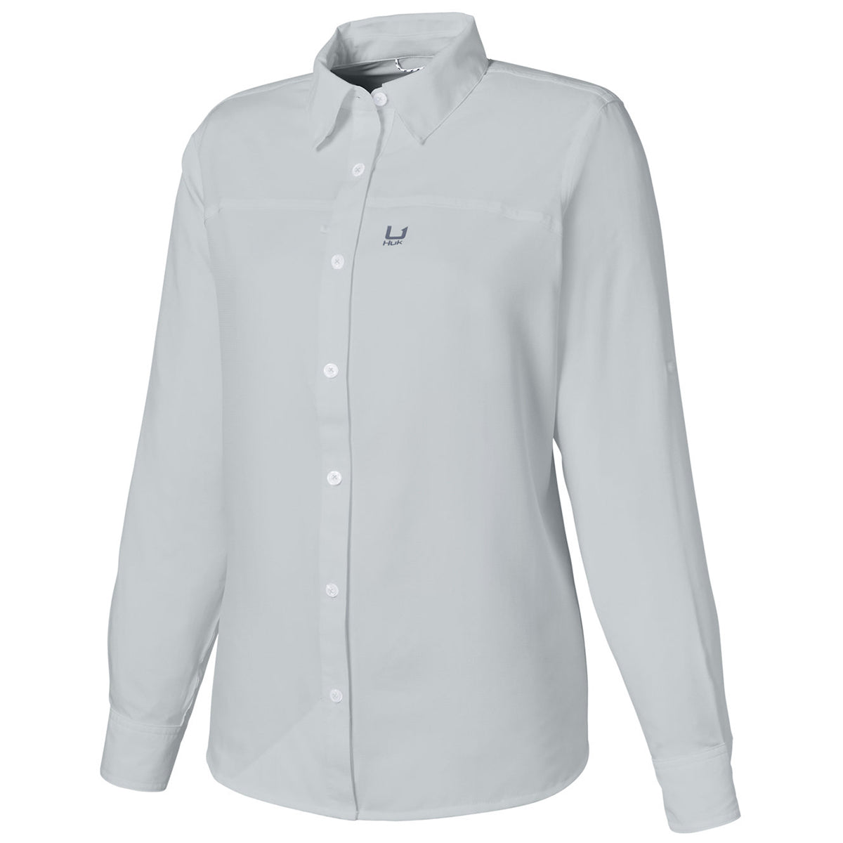 HUK Women's Harbor Mist Tide Point Stunning Long Sleeve Shirt