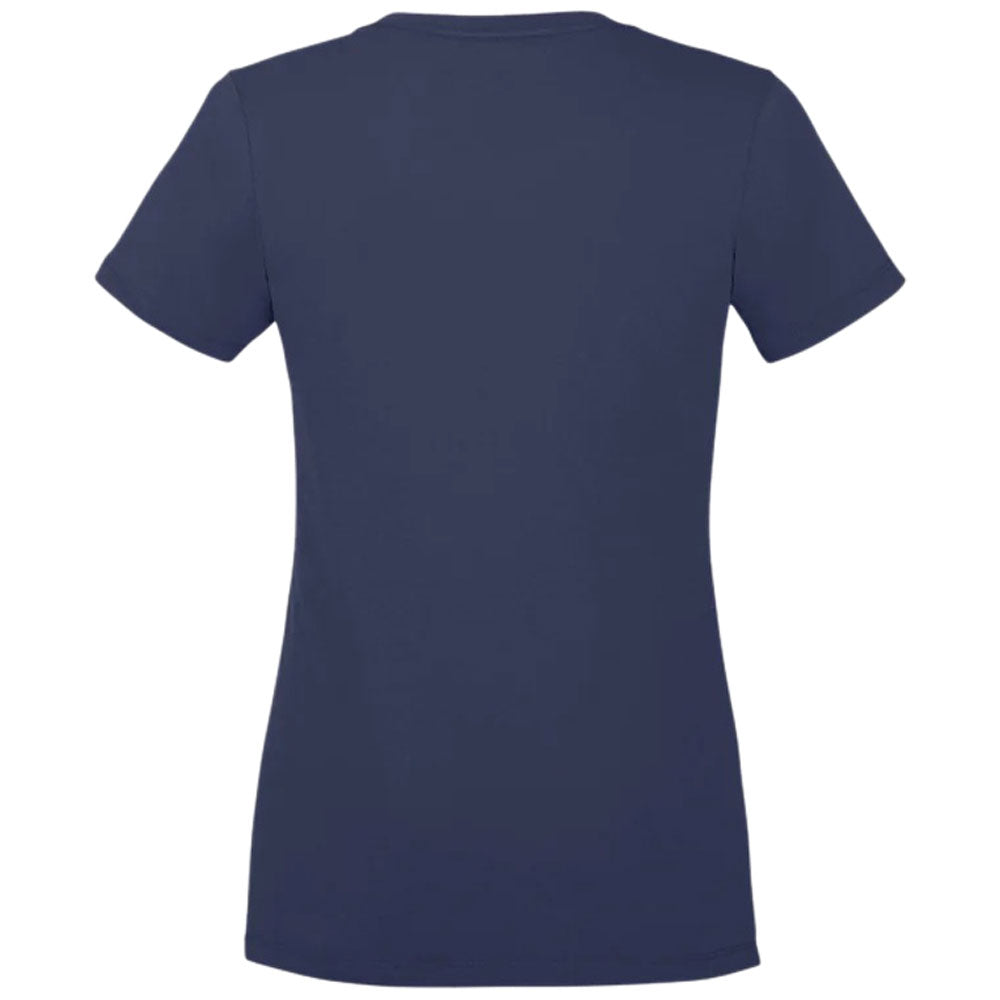 Elevate Women's Stylish Vintage Navy Somoto Eco Short Sleeve Tee