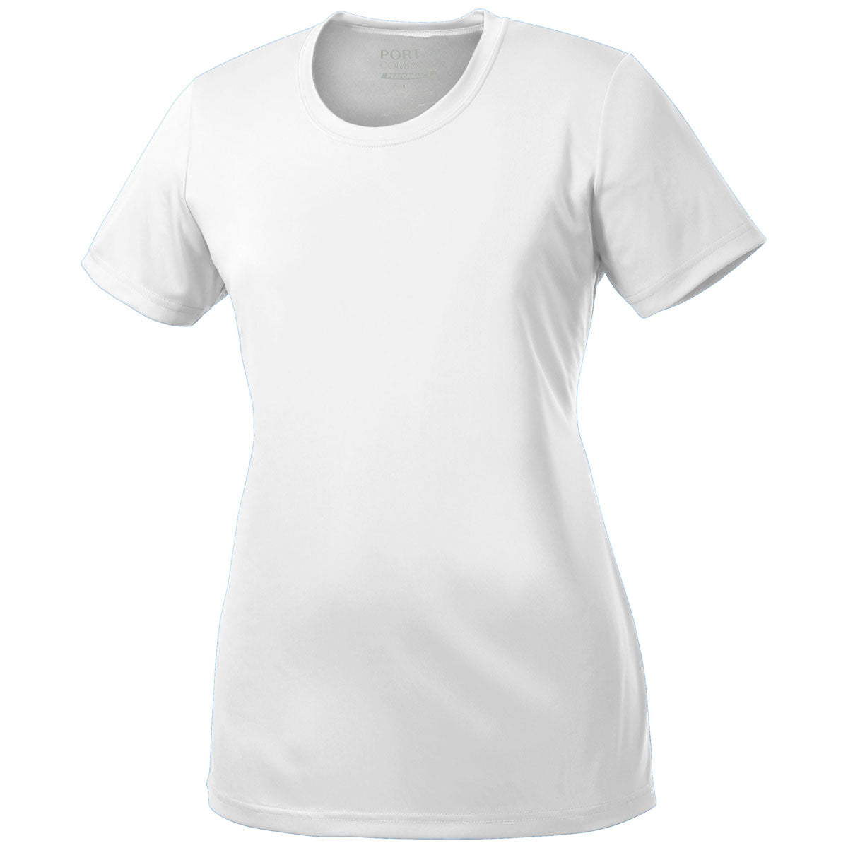 Port & Company Women's Stunning White Performance Tee