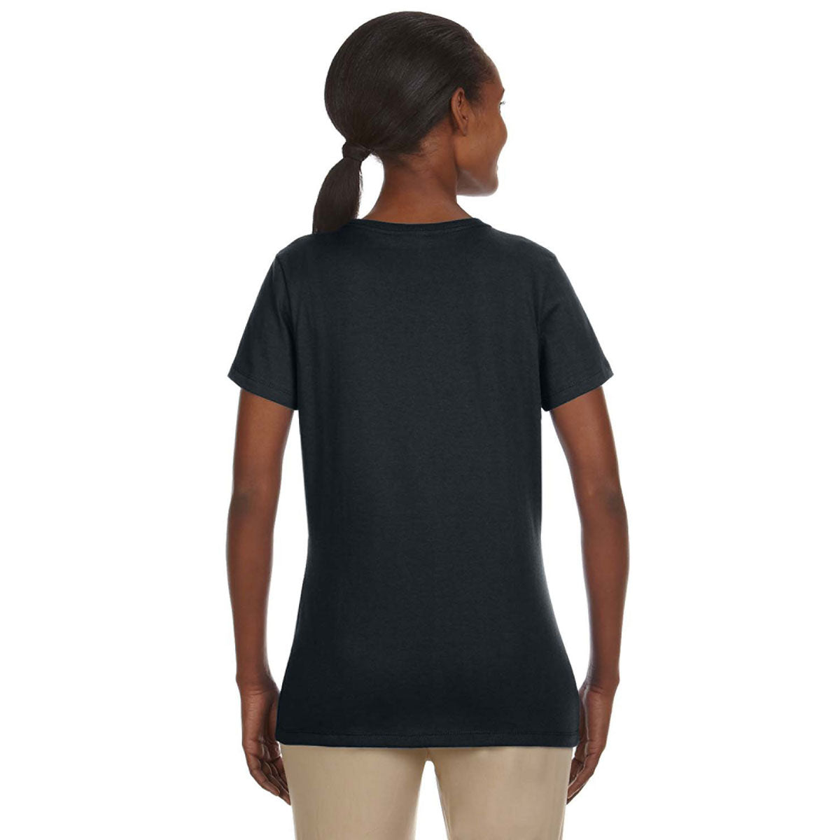 Jerzees Women's Black 5.6 Oz. Dri-Power Active T-Shirt: A Stylish and Functional Choice!