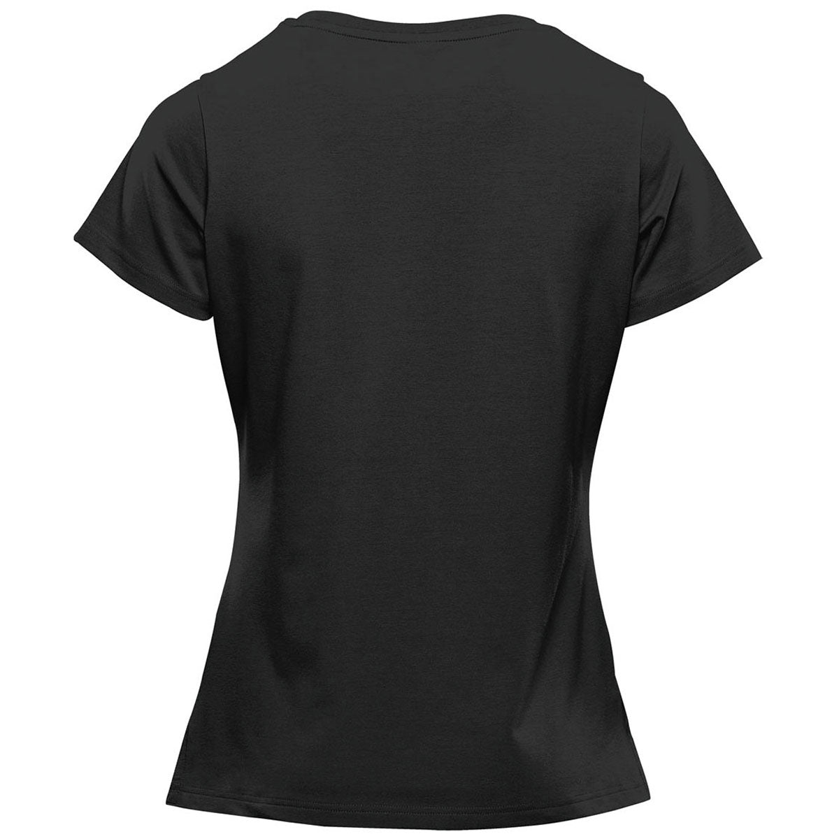 Stormtech Women's Stylish Black Montebello Performance Short Sleeve Tee