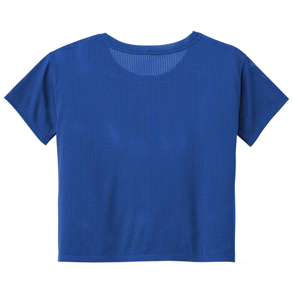 Sport-Tek Women's True Royal Crop Tee: PosiCharge Wicking for Active Women