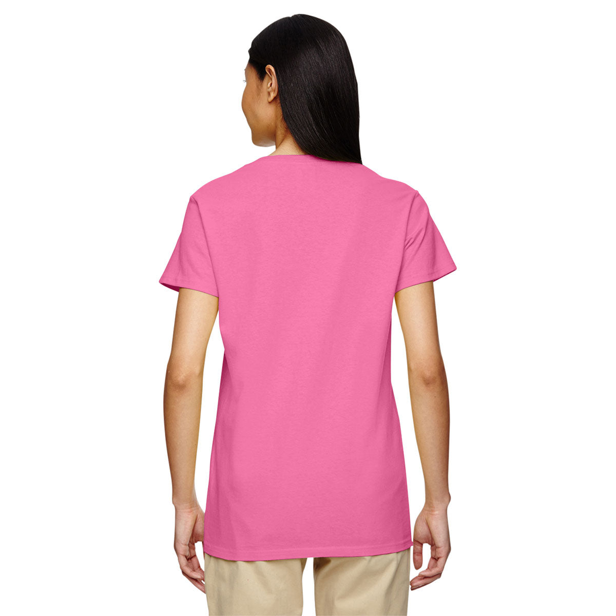 Gildan Women's Stylish Azalea 5.3 oz. V-Neck T-Shirt