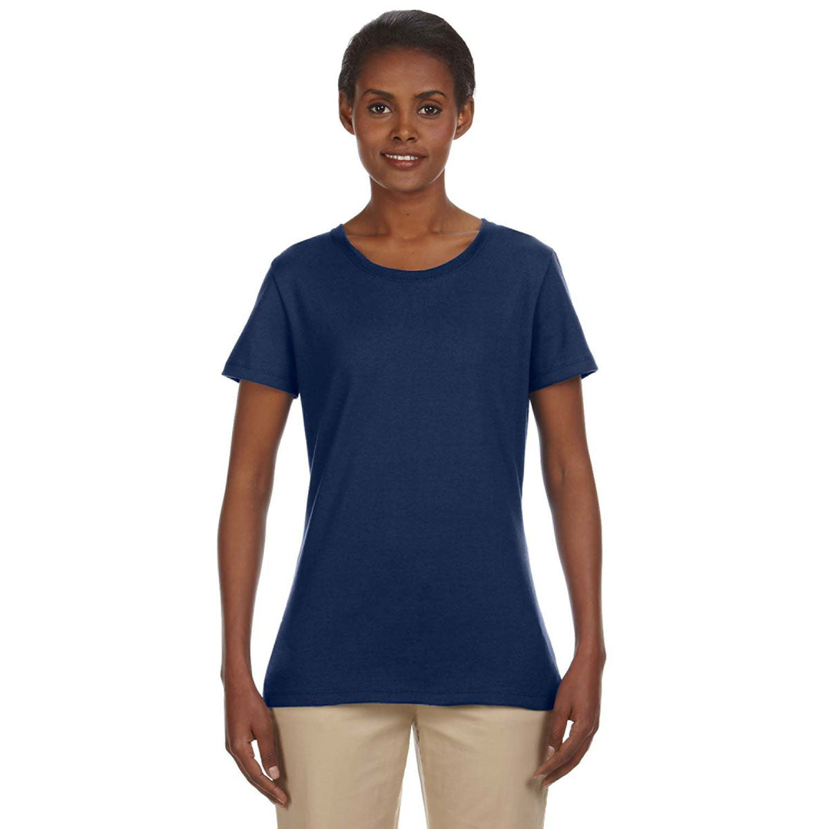 Jerzees Women's J Navy Dri-Power Active T-Shirt: A Stylish and Functional Choice
