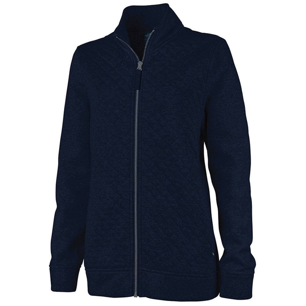 Charles River Women's Navy Franconia Quilted Jacket - A Stylish and Warm Must-Have!
