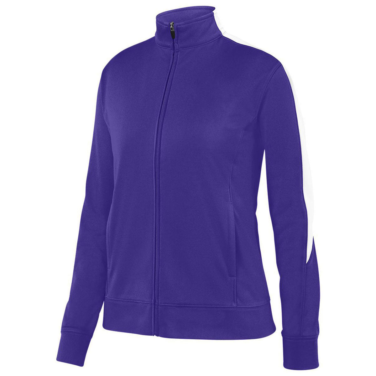 Augusta Women's Purple/White Medalist Jacket 2.0: The Ultimate Warmth Companion