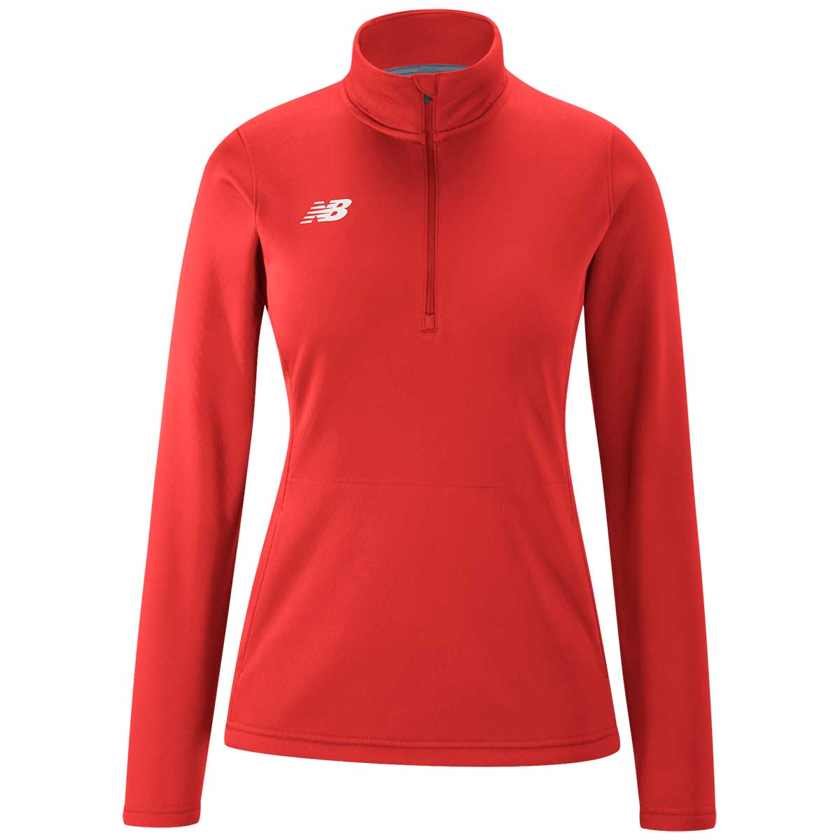 New Balance Women's Stunning Red Thermal Half Zip