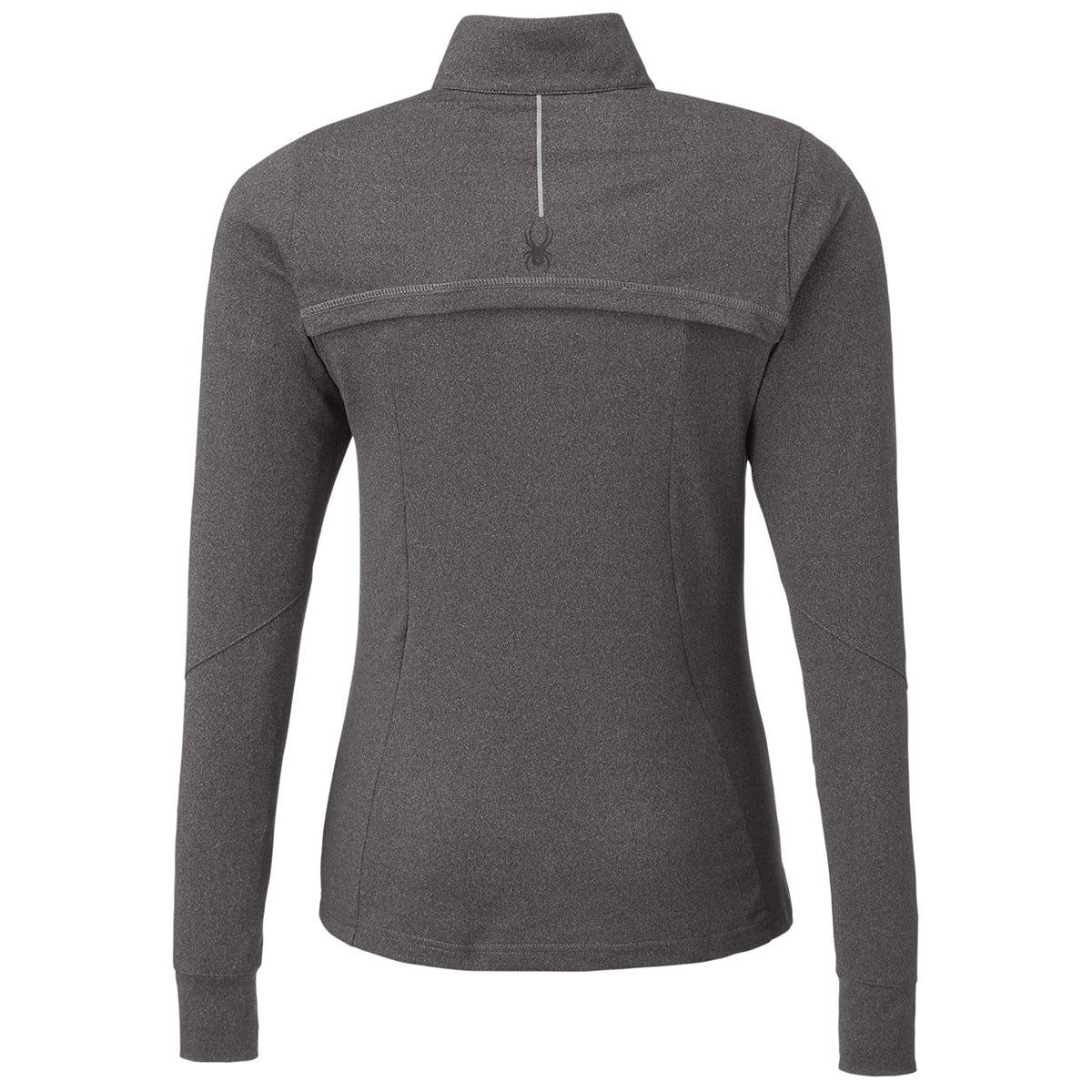 Spyder Women's Black Frost Spyre Quarter-Zip: Stylish and Functional Activewear