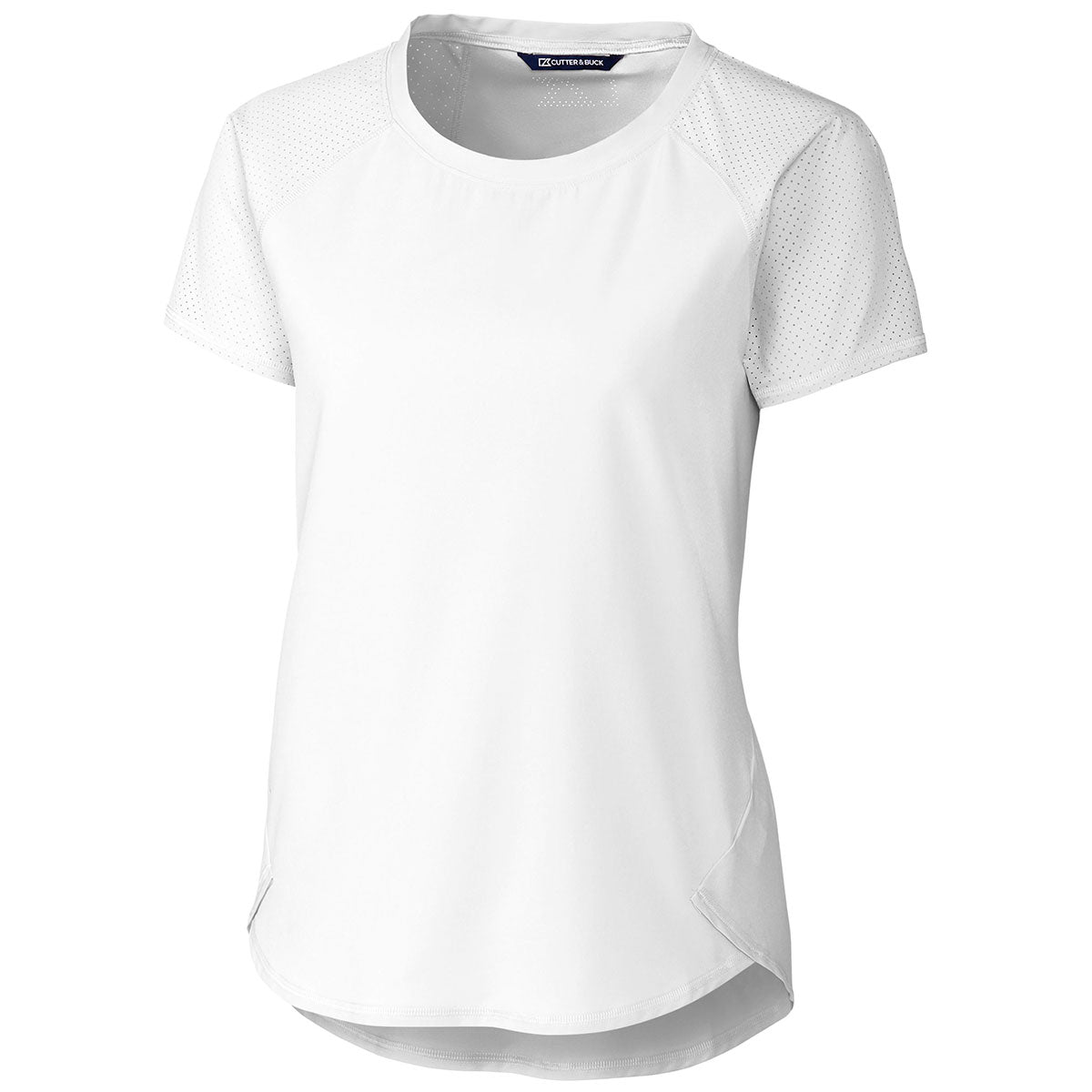 Cutter & Buck Women's Stylish White Response Active Perforated Tee