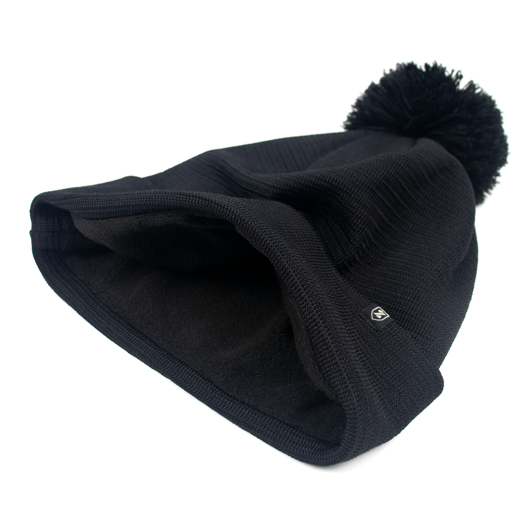 Zusa Black Hyland Knit Beanie - 48-Hour Warmth