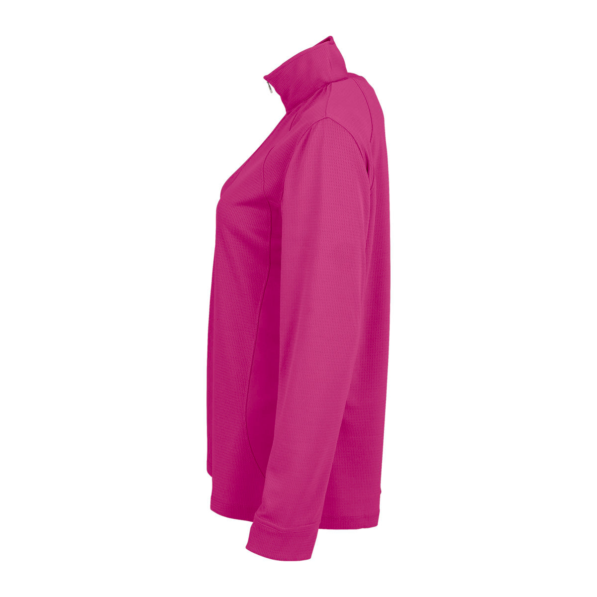 Vansport Women's Alluring Berry Pink Mesh 1/4-Zip Tech Pullover