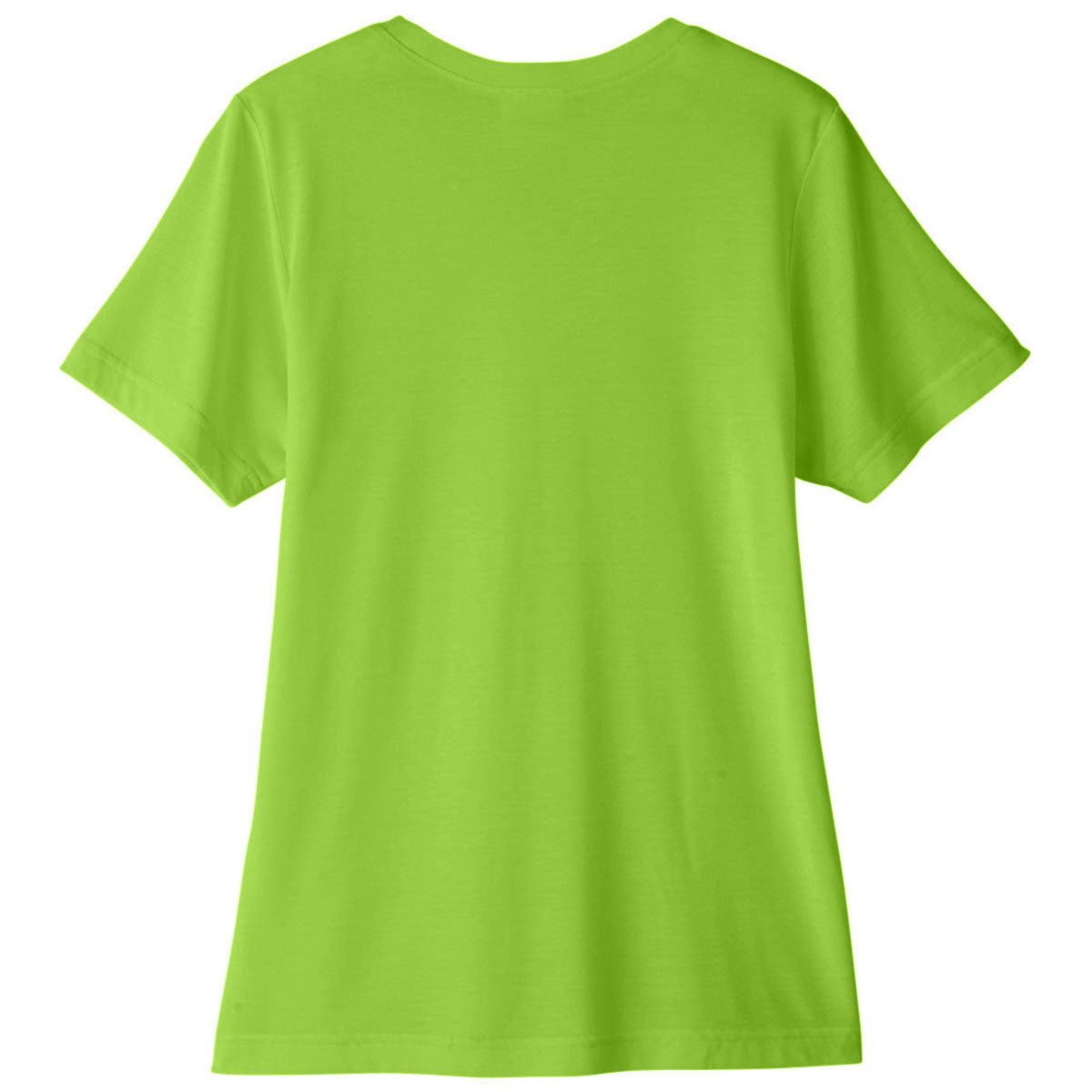 Core 365 Women's Acid Green Fusion ChromaSoft Performance T-Shirt - Unleash Your Style!