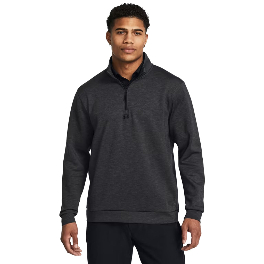 Under Armour Men's Stylish Black Drive Midlayer Pullover