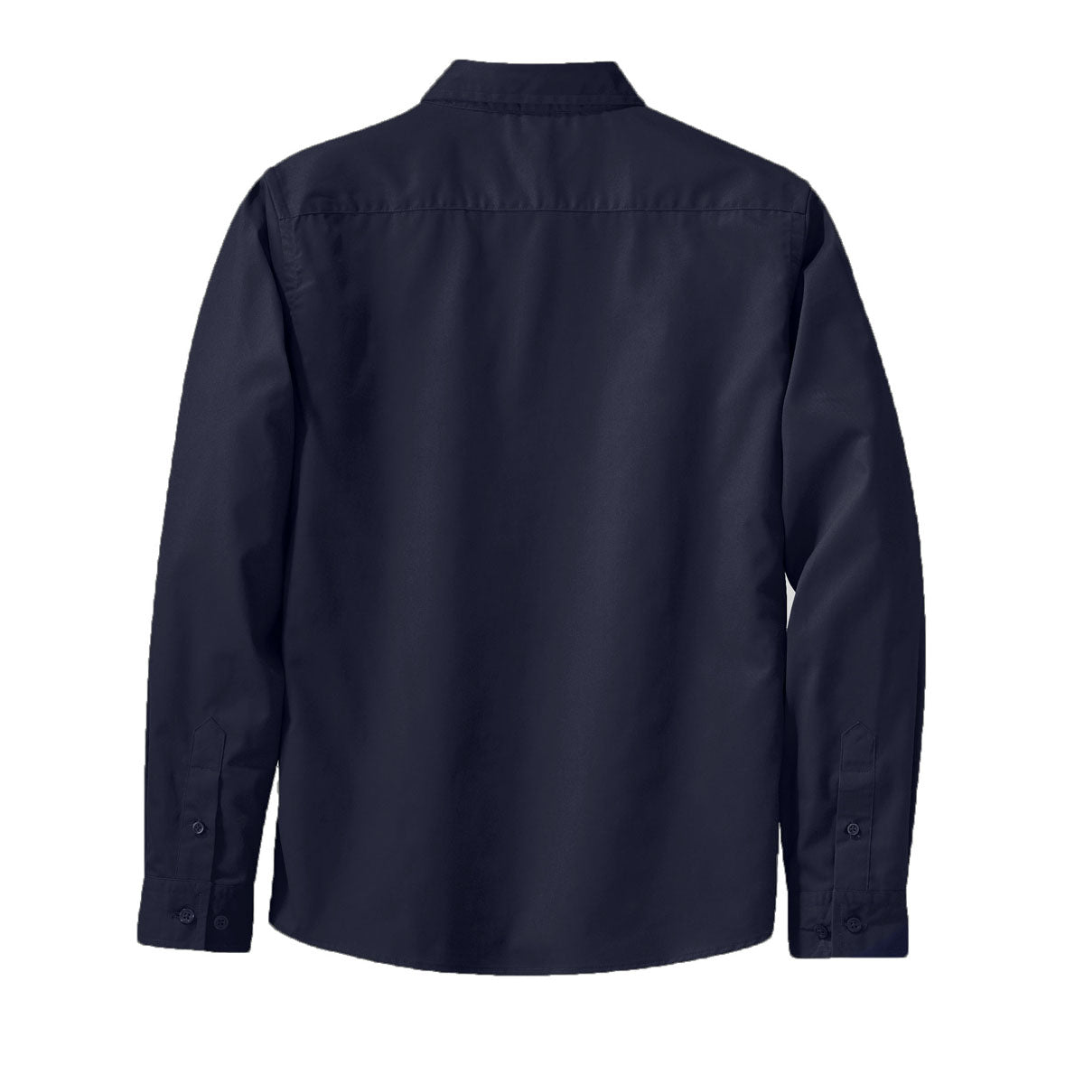 Port Authority Women's Navy Long Sleeve Easy Care Shirt - A Must-Have for Work!