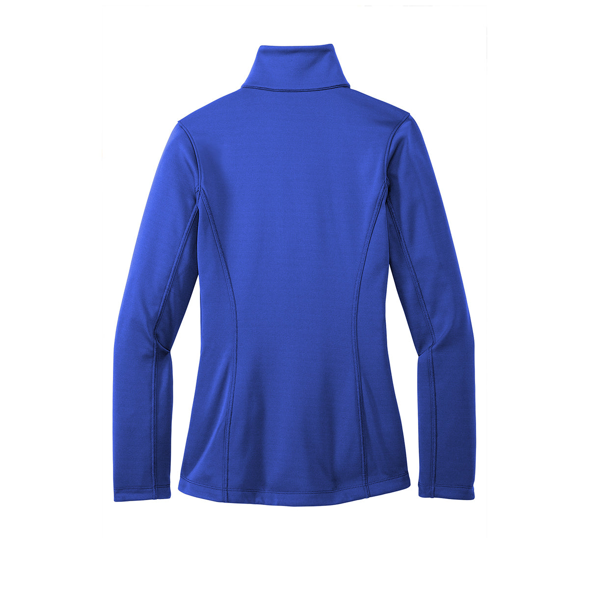 Port Authority Women's True Royal Smooth 1/4-Zip Fleece - A Comfort Classic
