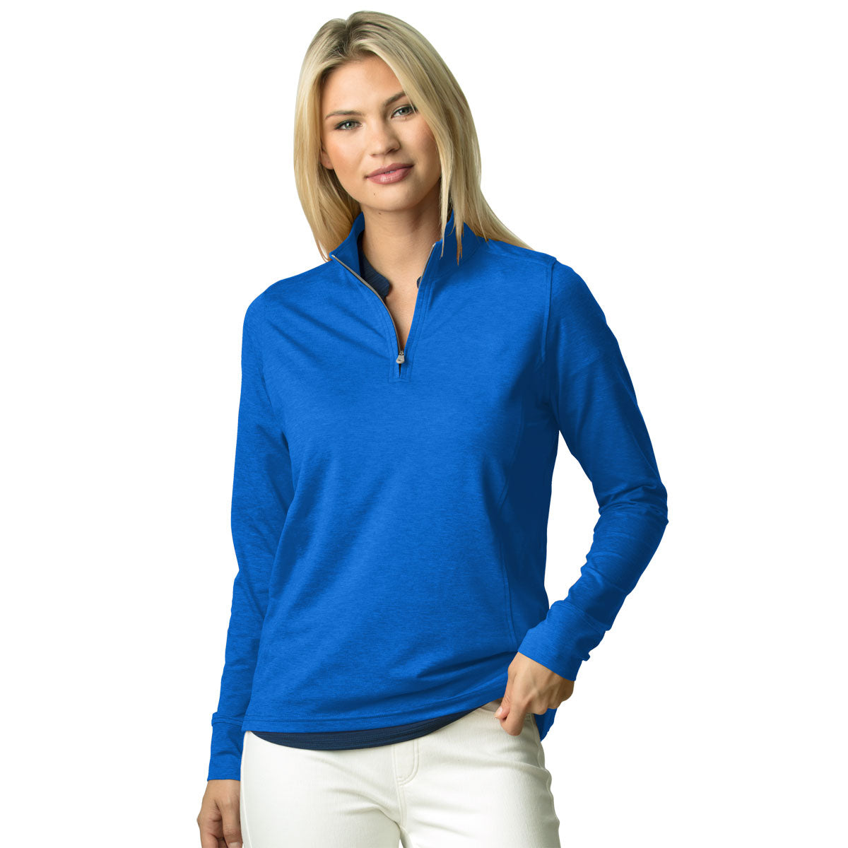 Vantage Women's Royal Zen Golf Pullover - Stand Out in Style!