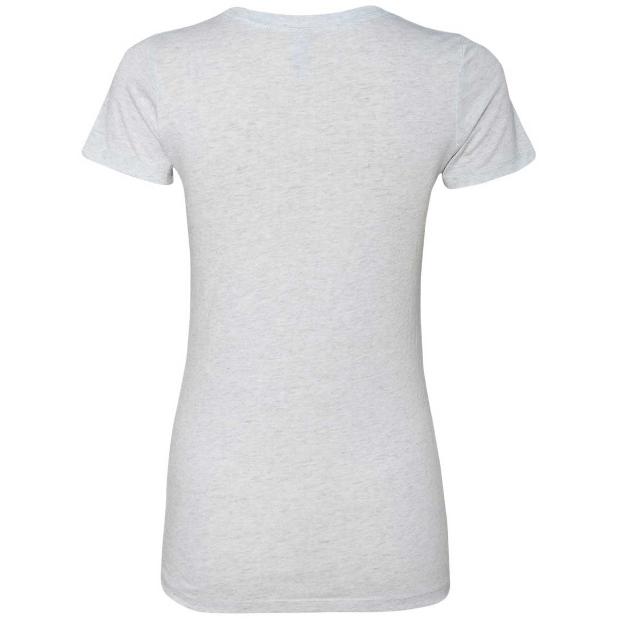 Next Level Women's Stunning Heather White Triblend Crew Tee
