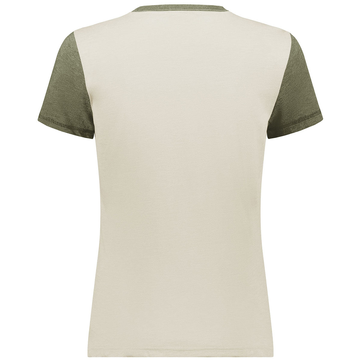 Augusta Sportswear Women's Gameday Vintage Ringer Tee - Birch/Olive Heather