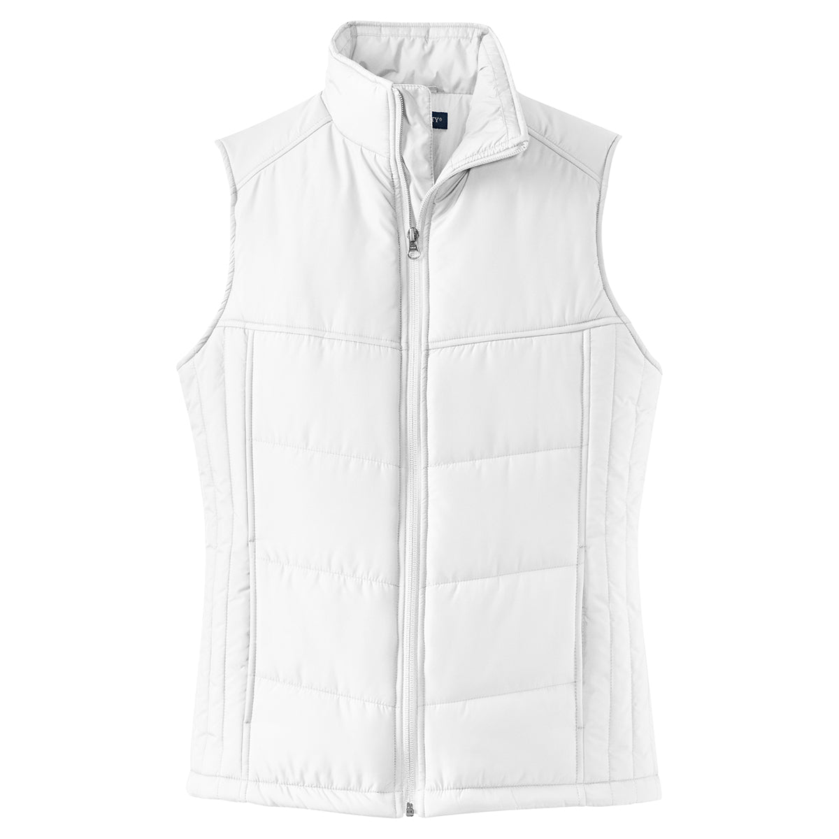 Port Authority Women's Stunning White Puffy Vest