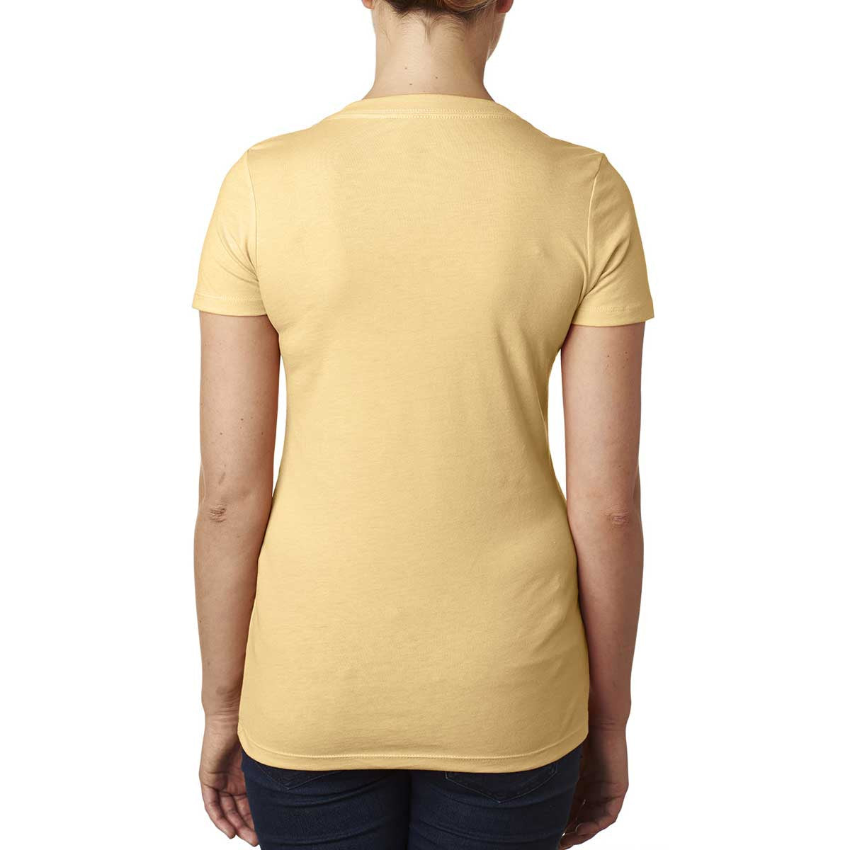 Next Level Women's Banana Cream CVC Deep V Tee: A Fashion Upgrade