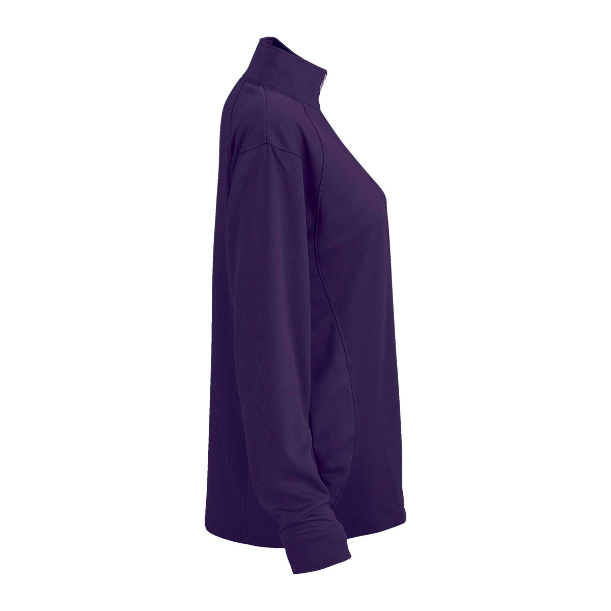 Vansport Women's Stunning Purple Mesh 1/4-Zip Tech Pullover