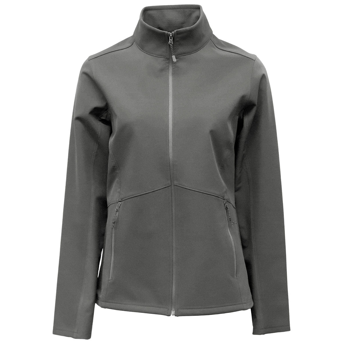 BAW Women's Charcoal Softshell Jacket: A Must-Have for Active Women!