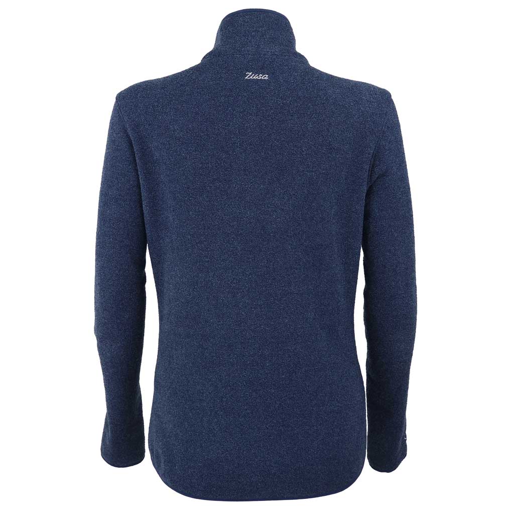 Zusa Women's Navy Chilly Fleece Quarter Zip: Your Fall-Winter Essential