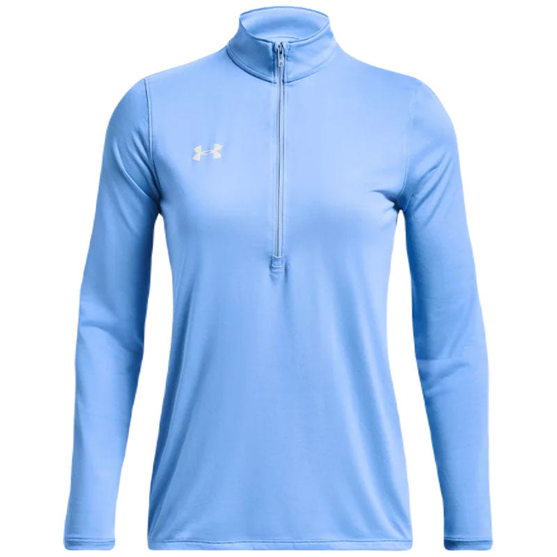 Under Armour Women's Stylish Carolina Blue/White Team Tech 1/2 Zip