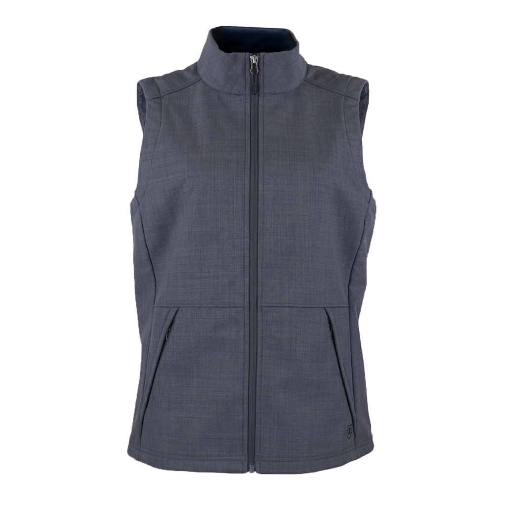 Zusa Women's Charcoal Cross-Hatch Wanderlust Vest: A Sustainable Fashion Statement