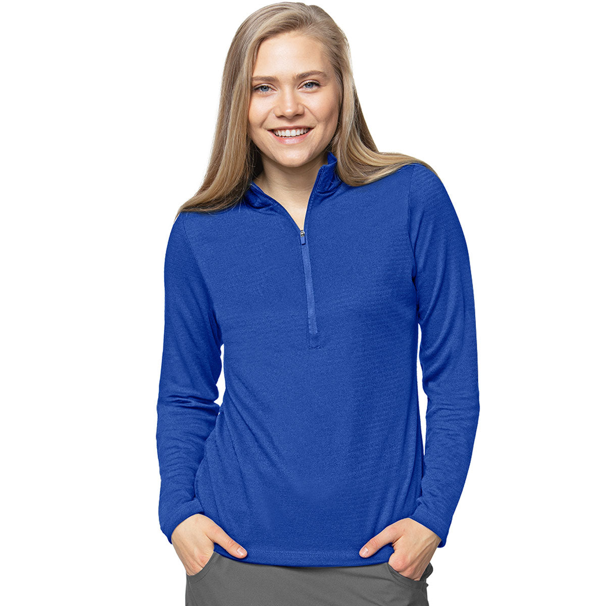 Antigua Women's Stunning Cobalt Avalon Pullover